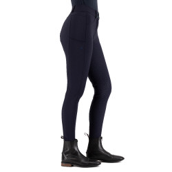 Pantalon d'équitation Euro-Star Empressive FullGrip Nuit Bleu marine