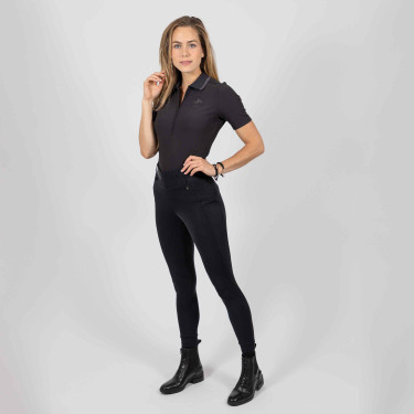 Polo en tech HV Polo 4-Ever Noir