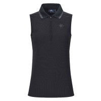 Polo en tech sans manche HV Polo 4-Ever Noir