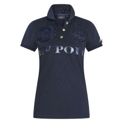 Polo shirt Favouritas EQ HV Polo Marine métallisé Bleu marine