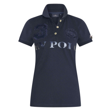 Polo shirt Favouritas EQ HV Polo Marine métallisé Bleu marine