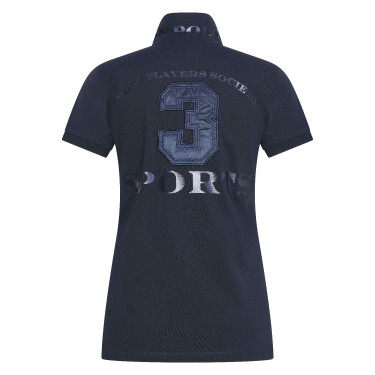 Polo shirt Favouritas EQ HV Polo Marine métallisé Bleu marine
