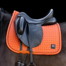 Tapis de selle HV Polo Dae DR Gingembre Orange Tapis de selle HV Polo Dae DR Gingembre Orange