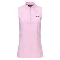Polo en tech HV Polo Maxime sans manches Rose