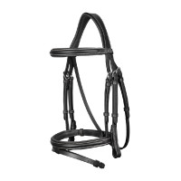 Bridon Muserolle Combinée Dy'on Noir