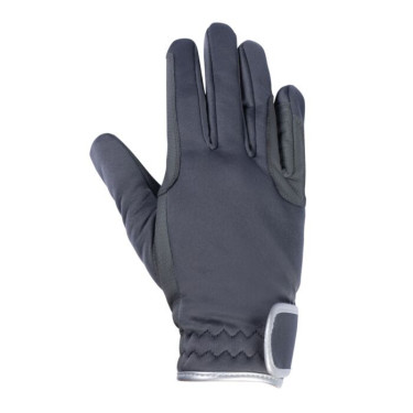 Gants Basil Softshell HKM Gris foncé Gants Basil Softshell HKM Gris foncé