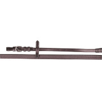 Rêne avec caoutchouc HKM Marron
