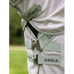 Couverture anti-mouches LeMieux Arika Armour-Tek Stone Gris Couverture anti-mouches LeMieux Arika Armour-Tek Stone Gris
