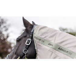 Couverture anti-mouches LeMieux Arika Armour-Tek Stone Gris Couverture anti-mouches LeMieux Arika Armour-Tek Stone Gris