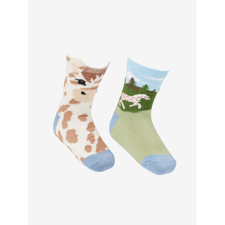 Chaussettes Mini LeMieux personnage 2 paires