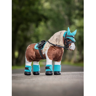 Tapis de selle pour jouet Mini Poney LeMieux Azur Bleu Tapis de selle pour jouet Mini Poney LeMieux Azur Bleu