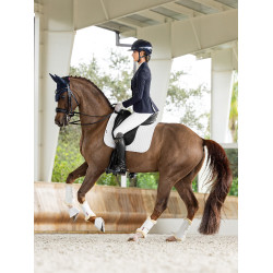 Tapis amortisseur LeMieux dressage square ProSorb 2 Poches Blanc