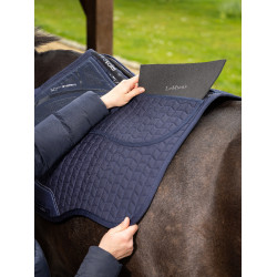 Tapis amortisseur LeMieux mixte square ProSorb 2 Poches Marine Bleu marine Tapis amortisseur LeMieux mixte square ProSorb 2 Poches Marine Bleu marine