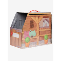 Camion en carton pour jouet poney LeMieux