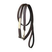 Longe et chaine de Présentation en cuir Kentucky Marron