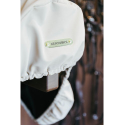 Housse de Selle avec plaque en or Kentucky Beige Housse de Selle avec plaque en or Kentucky Beige