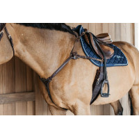 Collier de chasse 5 points avec élastiques D Collection Marron Collier de chasse 5 points avec élastiques D Collection Marron