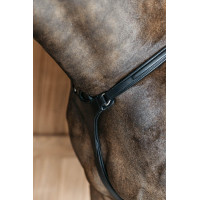 Collier de chasse 5 points avec élastiques New English Collection Noir Collier de chasse 5 points avec élastiques New English Collection Noir