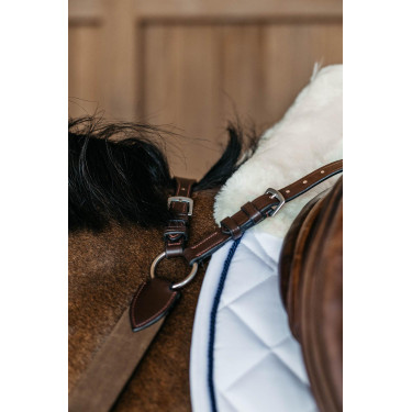 Collier de chasse 5 points avec élastiques New English Collection Marron Collier de chasse 5 points avec élastiques New English Collection Marron