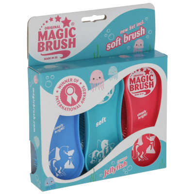 3 brosses Magic Brush Jellyfish