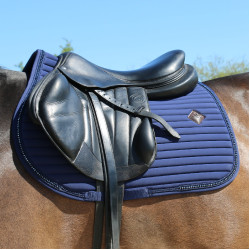 Tapis de selle Pearls jumping Kentucky Bleu marine Tapis de selle Pearls jumping Kentucky Bleu marine