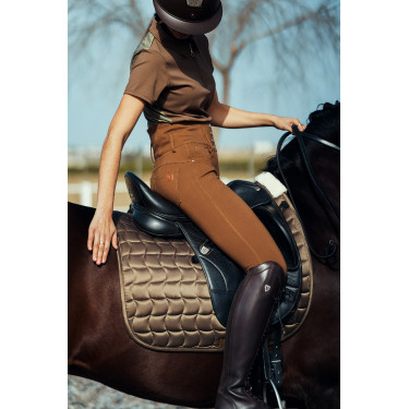 Pantalon d'équitation taille haute Tara silicone fond intégral femme Horze Pantalon d'équitation taille haute Tara silicone fond intégral femme Horze