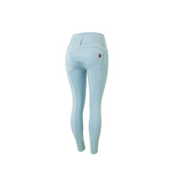 Pantalon d'équitation taille haute Tara silicone fond intégral femme Horze