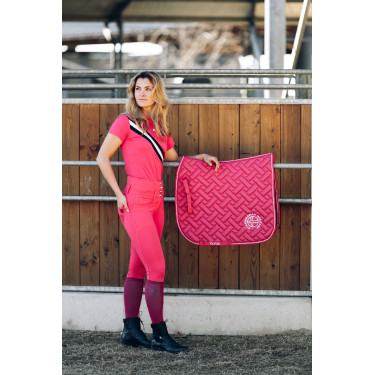 Pantalon d'équitation taille haute Tara silicone fond intégral femme Horze Pantalon d'équitation taille haute Tara silicone fond intégral femme Horze