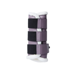 Guêtres de protection fermées avec fausse fourrure Horze Ghent Raisin royal Violet Guêtres de protection fermées avec fausse fourrure Horze Ghent Raisin royal Violet