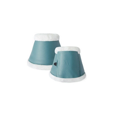 Cloches avec fausse fourrure Horze Ghent Bleu arctique