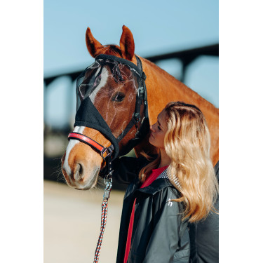 Masque anti-mouches Horze Oslo Marine foncé Bleu