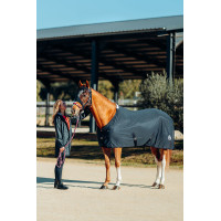 Masque anti-mouches Horze Oslo Marine foncé Bleu