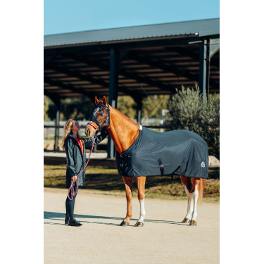 Masque anti-mouches Horze Oslo Marine foncé Bleu