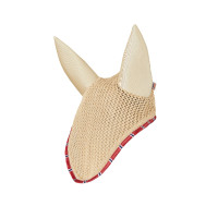 Bonnet Amory pour chevaux anti-bruit B Vertigo Teck beige Jaune