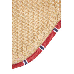 Bonnet Amory pour chevaux anti-bruit B Vertigo Teck beige Jaune