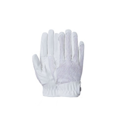 Gants d'équitation B Vertigo Dentelle femme Blanc