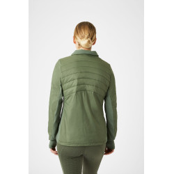 Anorak hybride Horze Annika, femme Vert olive Anorak hybride Horze Annika, femme Vert olive