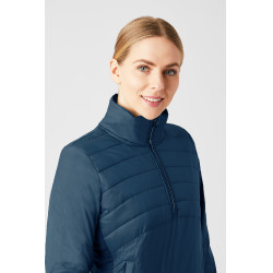Anorak hybride Horze Annika, femme Bleu étang