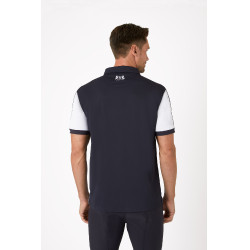 Polo fonctionnel B Vertigo Alec pour homme Bleu infini / blanc Polo fonctionnel B Vertigo Alec pour homme Bleu infini / blanc