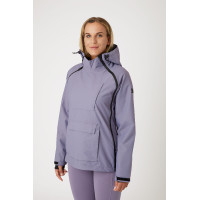 Veste d'équitation imperméable Horze Ayla avec fermetures éclair femme Raisin royal Veste d'équitation imperméable Horze Ayla avec fermetures éclair femme Raisin royal