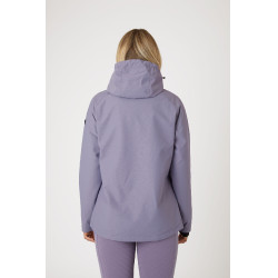 Veste d'équitation imperméable Horze Ayla avec fermetures éclair femme Raisin royal Violet Veste d'équitation imperméable Horze Ayla avec fermetures éclair femme Raisin royal Violet