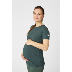 T-shirt de maternité fonctionnel Horze Lily Coriandre verte