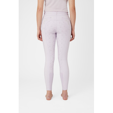 Pantalon d'équitation fond intégral Horze Kaitlin pour femme avec déco florale Pantalon d'équitation fond intégral Horze Kaitlin pour femme avec déco florale