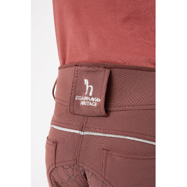 Pantalon d'équitation fond intégral en silicone Horze Leighton Ado poche téléphone Pantalon d'équitation fond intégral en silicone Horze Leighton Ado poche téléphone