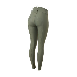 Pantalon d'équitation Horze Indira taille haute fond intégral femme