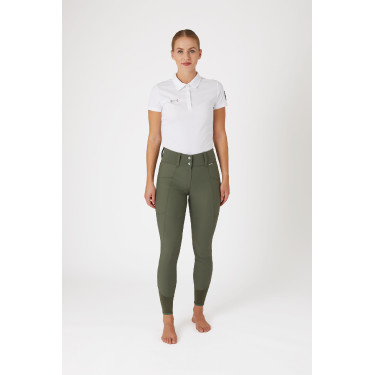 Pantalon d'équitation Horze Indira taille haute fond intégral femme Pantalon d'équitation Horze Indira taille haute fond intégral femme