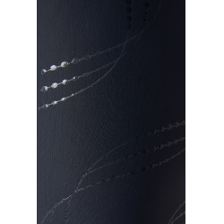 Pantalon d'équitation à basanes Grip taille haute Horze Indira femme Bleu encre