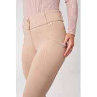 Pantalon d'équitation fond intégral grip Horze Noelle femme Pêche Rose Pantalon d'équitation fond intégral grip Horze Noelle femme Pêche Rose