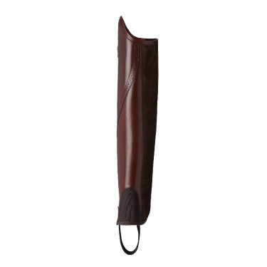 Mini-chaps Horze Wicklow avec perforations fleuries Mini-chaps Horze Wicklow avec perforations fleuries