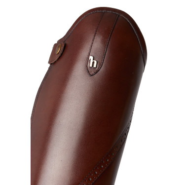 Mini-chaps Horze Wicklow avec perforations fleuries Mini-chaps Horze Wicklow avec perforations fleuries